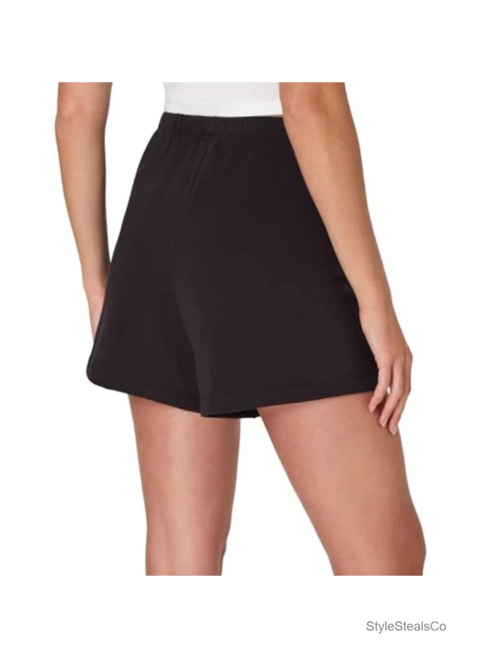 French Terry Lounge Shorts with Pockets, 4